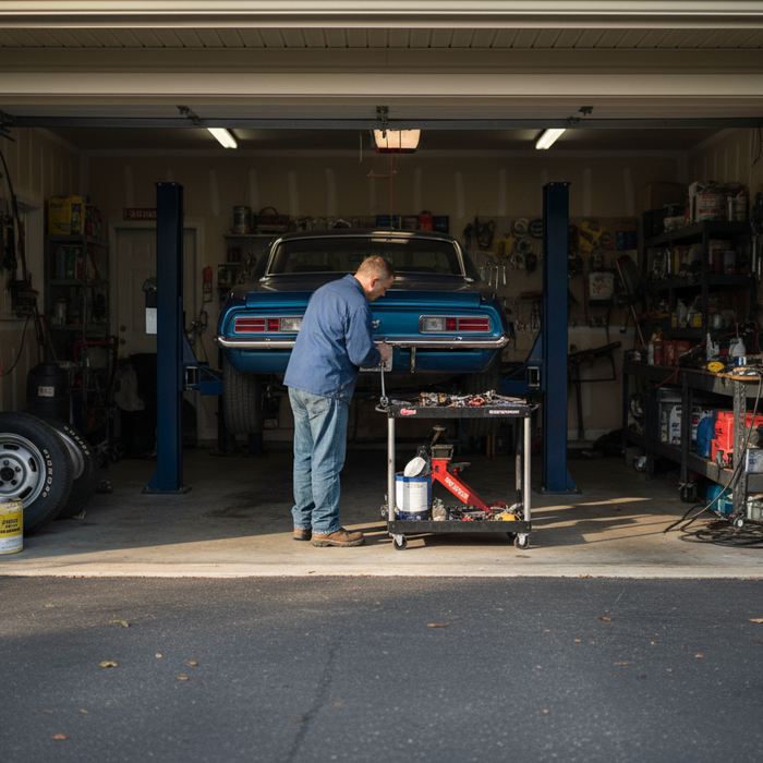 Storage and Service: Why a Four-Post Lift Is the Most Versatile Thing You Can Add to Your Garage