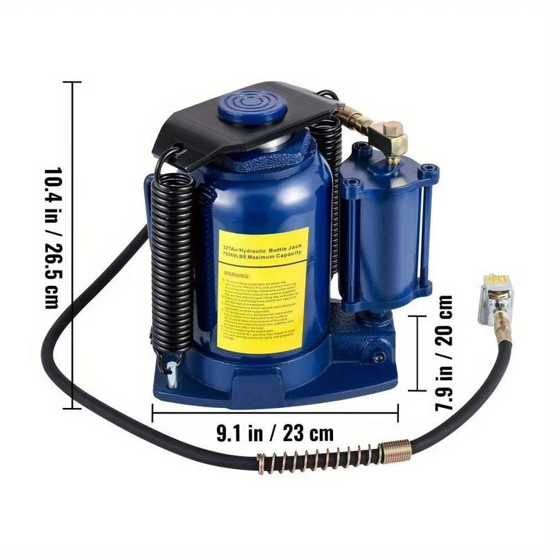 12-Ton Hydraulic Bottle Jack