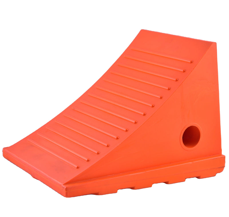 Heavy-Duty Rubber Wheel Chocks (Pair)